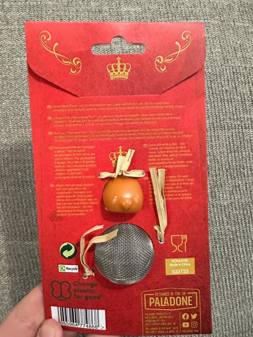 Corgi Tea-Infuser - Picture 2 of 2